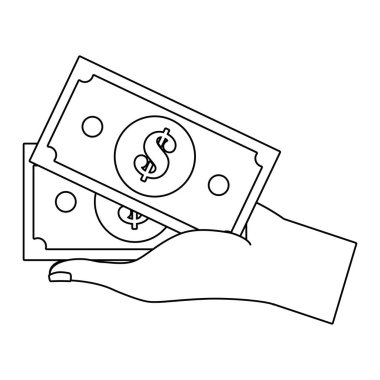 İzole fatura tasarım vektör illüstrasyon