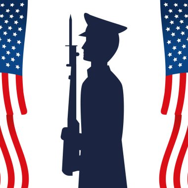 militar resmi şekli ile birleşik bayrak belirtilen