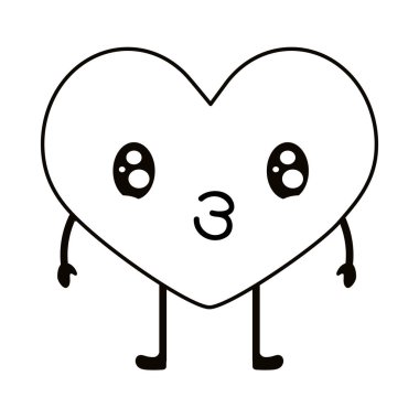 aşk kalp karikatür