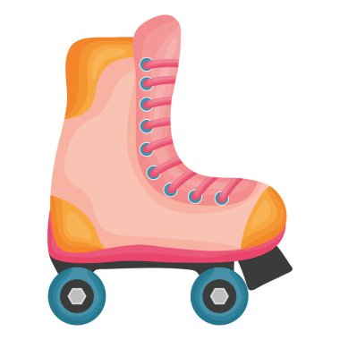 paten silindir izole simgesi