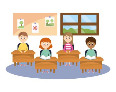 İlköğretim Okulu çizgi film