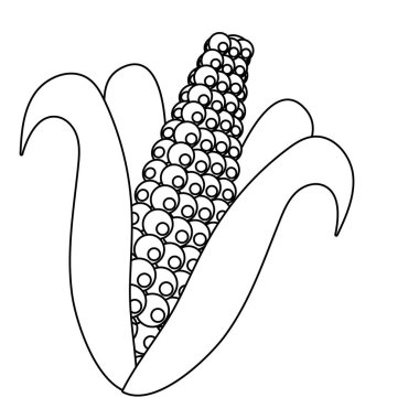 lezzetli Meksika yemeği çizgi film