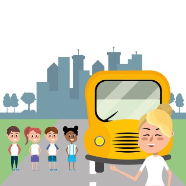 İlköğretim Okulu çizgi film