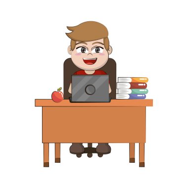 İlköğretim Okulu çizgi film