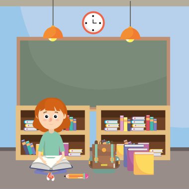 İlköğretim Okulu çizgi film