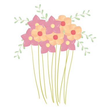 Güzel çiçek bahçesi dekorasyonu