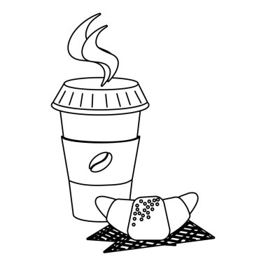 lezzetli lezzetli breakfast çizgi film