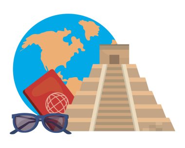 Kukulkan piramit tasarımı