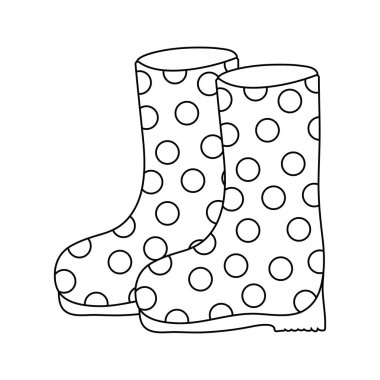 bahçıvan çizmeler lastik simgesi