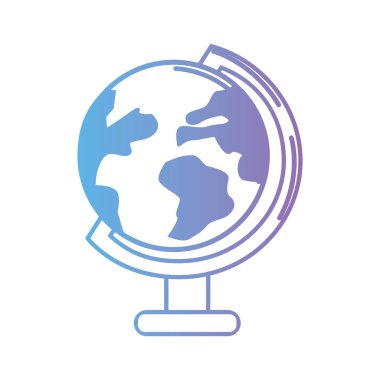 masa kontur küresel dünya gezegen haritası