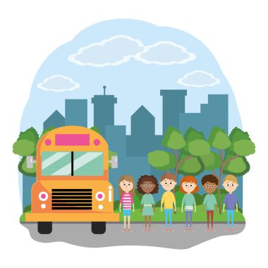 İlköğretim Okulu çizgi film