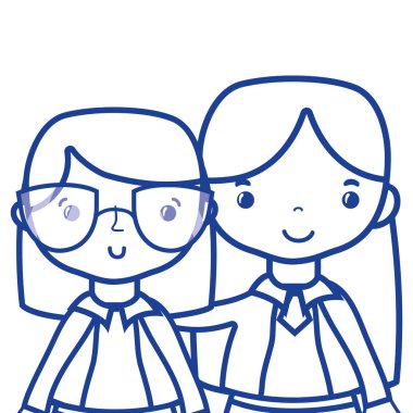 sınıf eğitimi dersi öğrenci ile siluet öğretmen