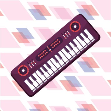 klavye izole simgesini