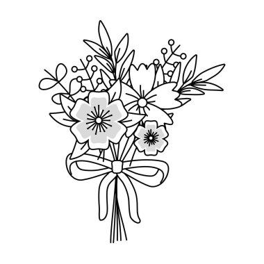 Çiçek Doğa karikatür çiçek