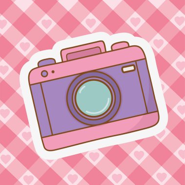 sevimli mutlu komik karikatür