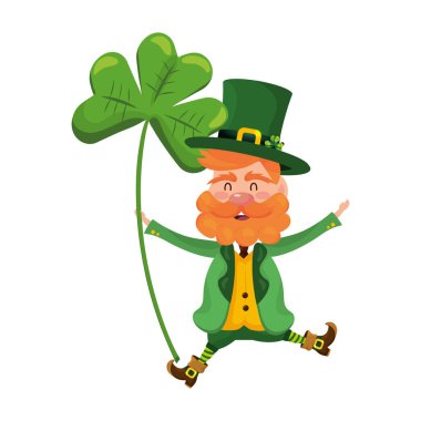 yonca tutan cüce adam