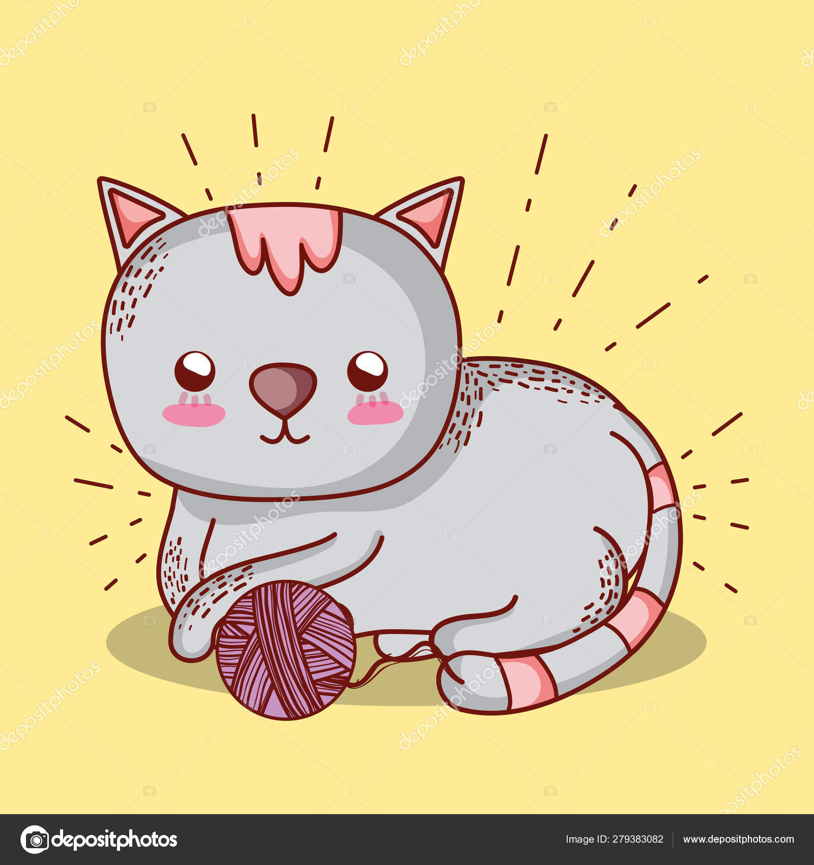 Mignon Chat Doodle Dessin Anime Image Vectorielle Par Stockgiu C Illustration Mignon Chat Doodle Dessin Anime Image Vectorielle Par Stockgiu C Illustration