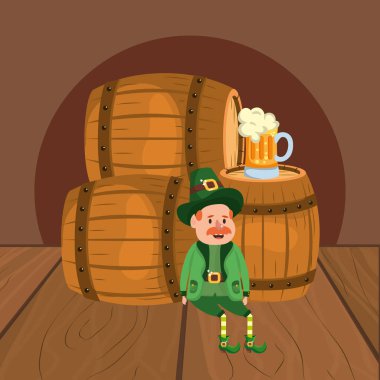 Saint patricks günü çizgi film