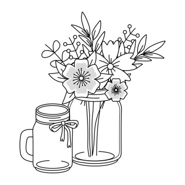 Çiçek Doğa karikatür çiçek