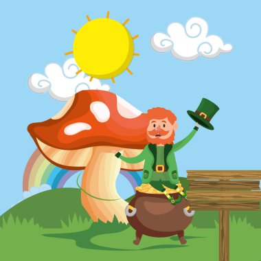 St Patricks Günü cüce cin