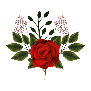 çiçek tropikal karikatür