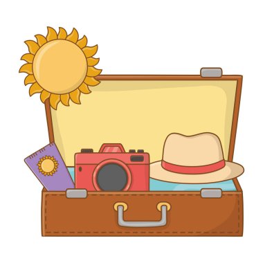 Turistik gezi yaz seyahat