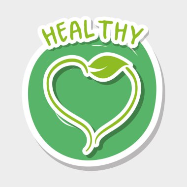 doğal yaprak ile sağlıklı organik gıda