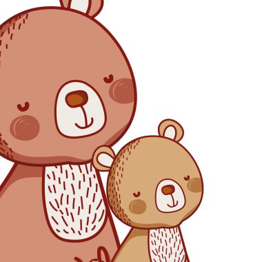 Sevimli hayvan çizgi filmi