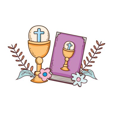 kutsal İncil ile kutsal kadeh