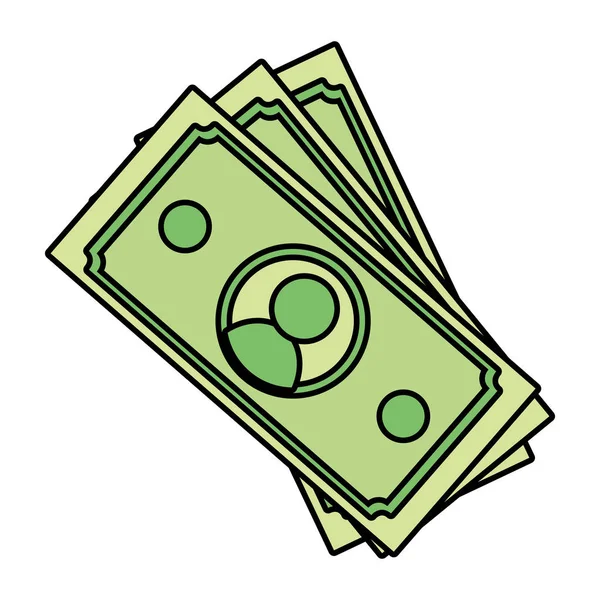 Mentés pénz rajzfilm — Stock Vector