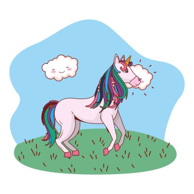 sevimli sihirli çizgi