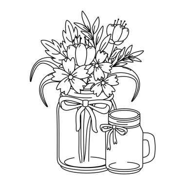 Çiçek Doğa karikatür çiçek