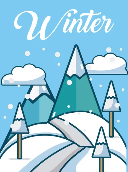 Weather season card