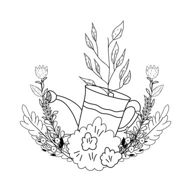 çelenk ile bahçıvan duş sprinkler