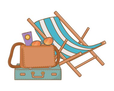 Yaz saati ve seyahat karikatür