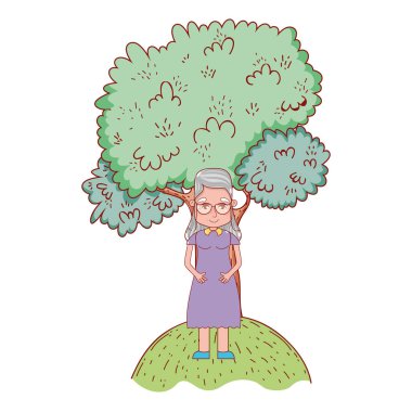 sevimli büyükanne çizgi film