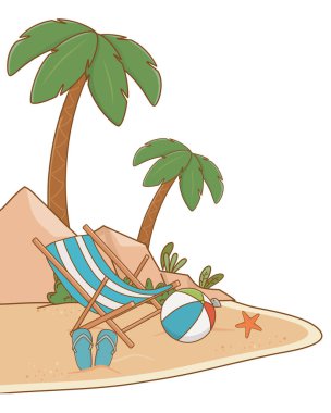 Yaz saati ve seyahat karikatür