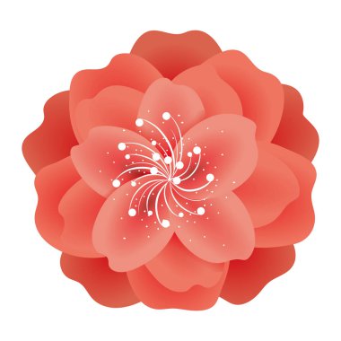 çiçek tropikal karikatür