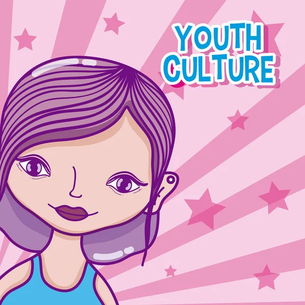 Gençlik Kültür çizgi film