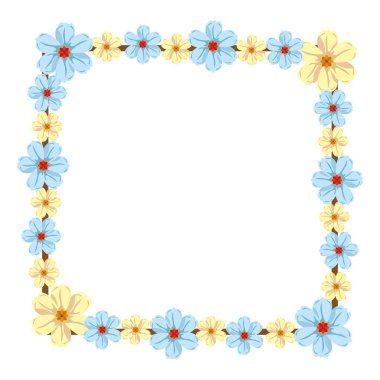 kiraz çiçekleri çerçeve