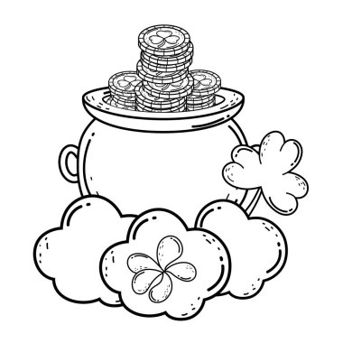 Aziz Patrick gün yonca paralar ile hazine kazan