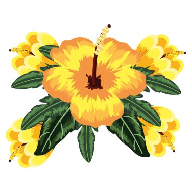 sorunsuz çiçek desenli çizgi film