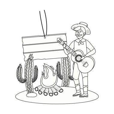 Festa Junina çizgi filmi