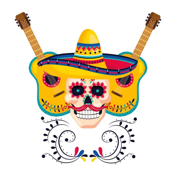 Mexican culture mexico cartoon — Stock Vector