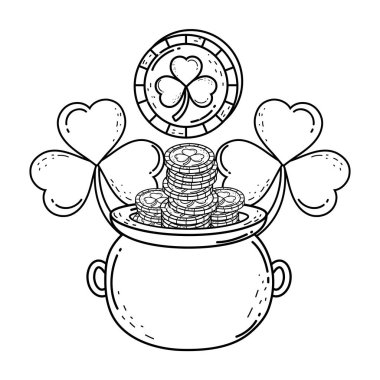 Aziz Patrick gün yonca paralar ile hazine kazan