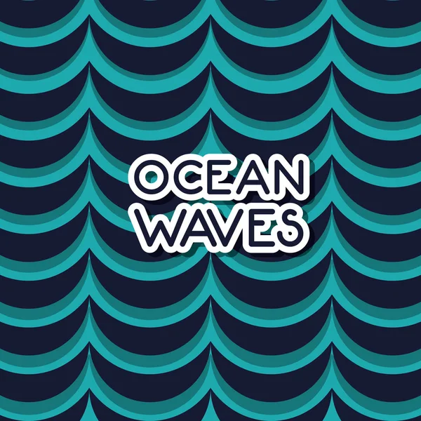 natural ocean waves background design