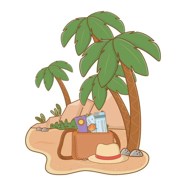 kum üzerinde peyzaj plaj