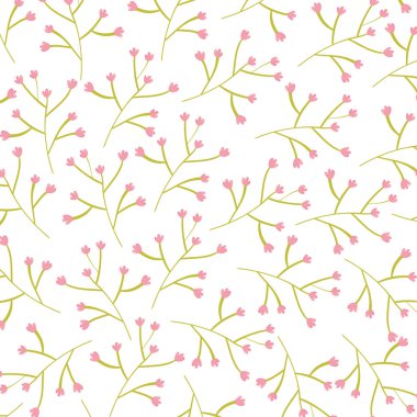 çiçek bitki desenli dal