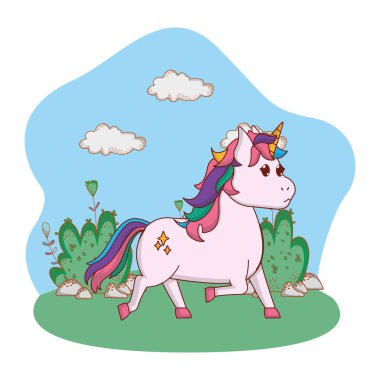 sevimli sihirli çizgi