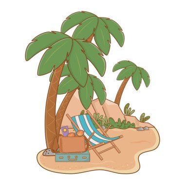 kum üzerinde peyzaj plaj